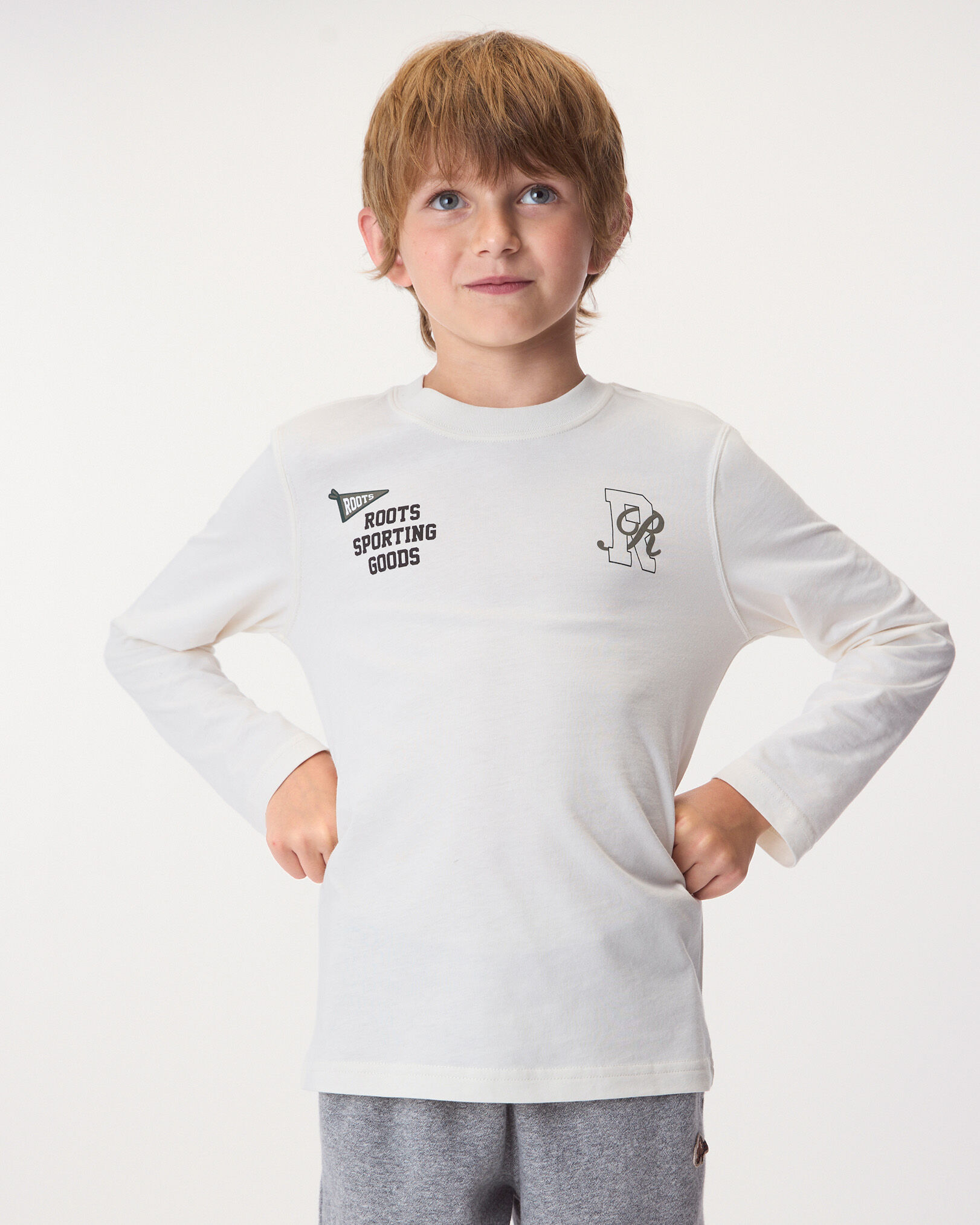 T-shirt à manches longues Roots Academy pour enfants