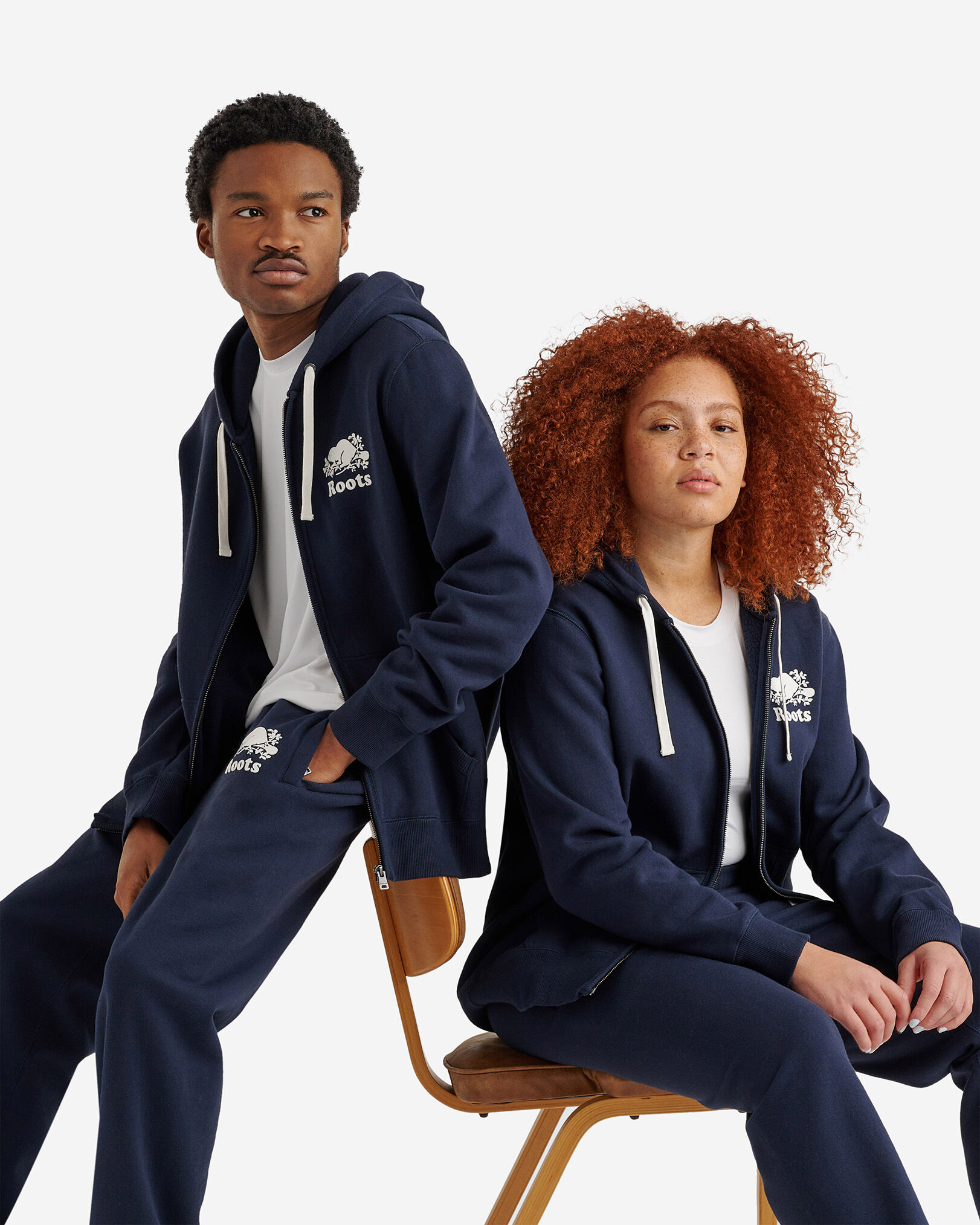 Roots capri hoodie top