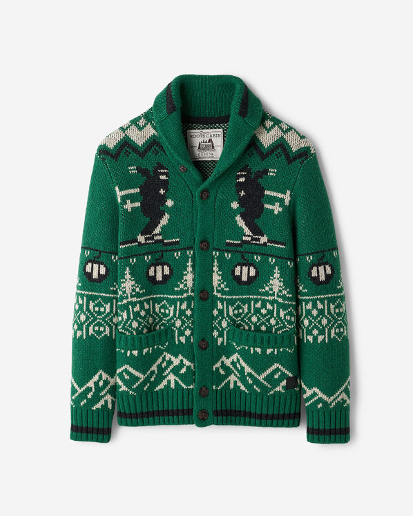 Cabin Shawl Fair Isle Cardigan