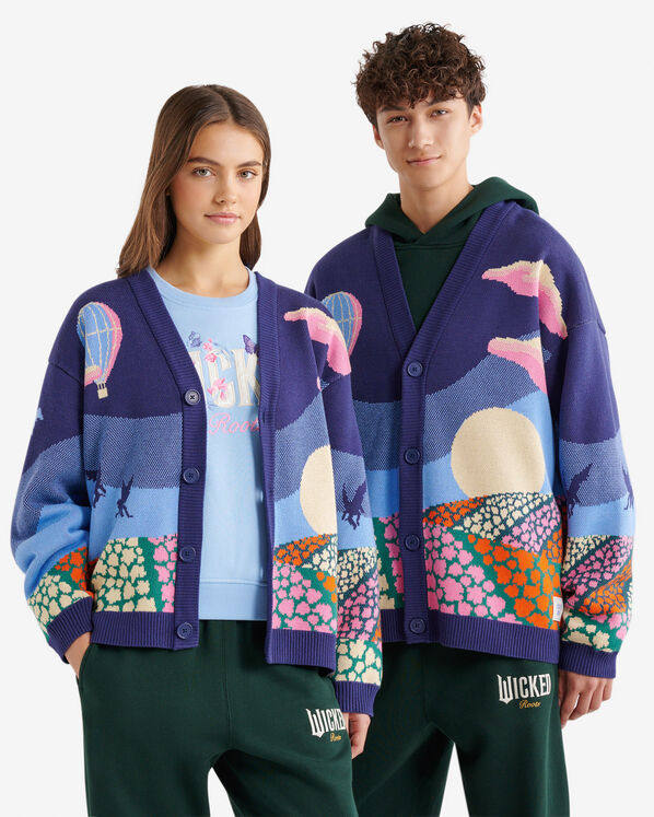 Roots X Wicked Dusk Cardigan - Midnight Magic Roots X Wicked Dusk Cardigan - Midnight Magic