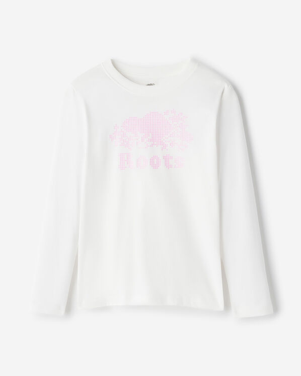 Kids Organic Original Cooper Beaver T-Shirt - Egret