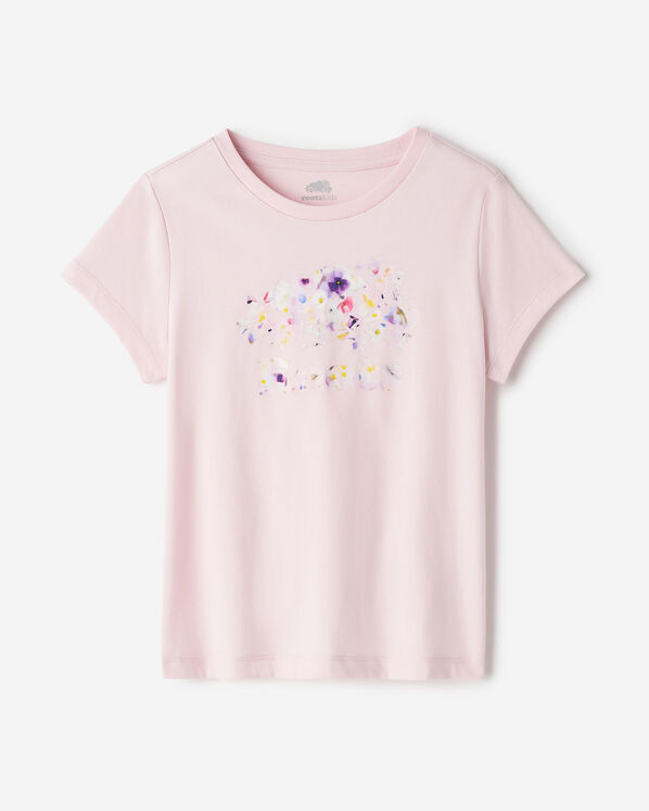 Kids Petal Pop Slim T-Shirt - Pink Lily