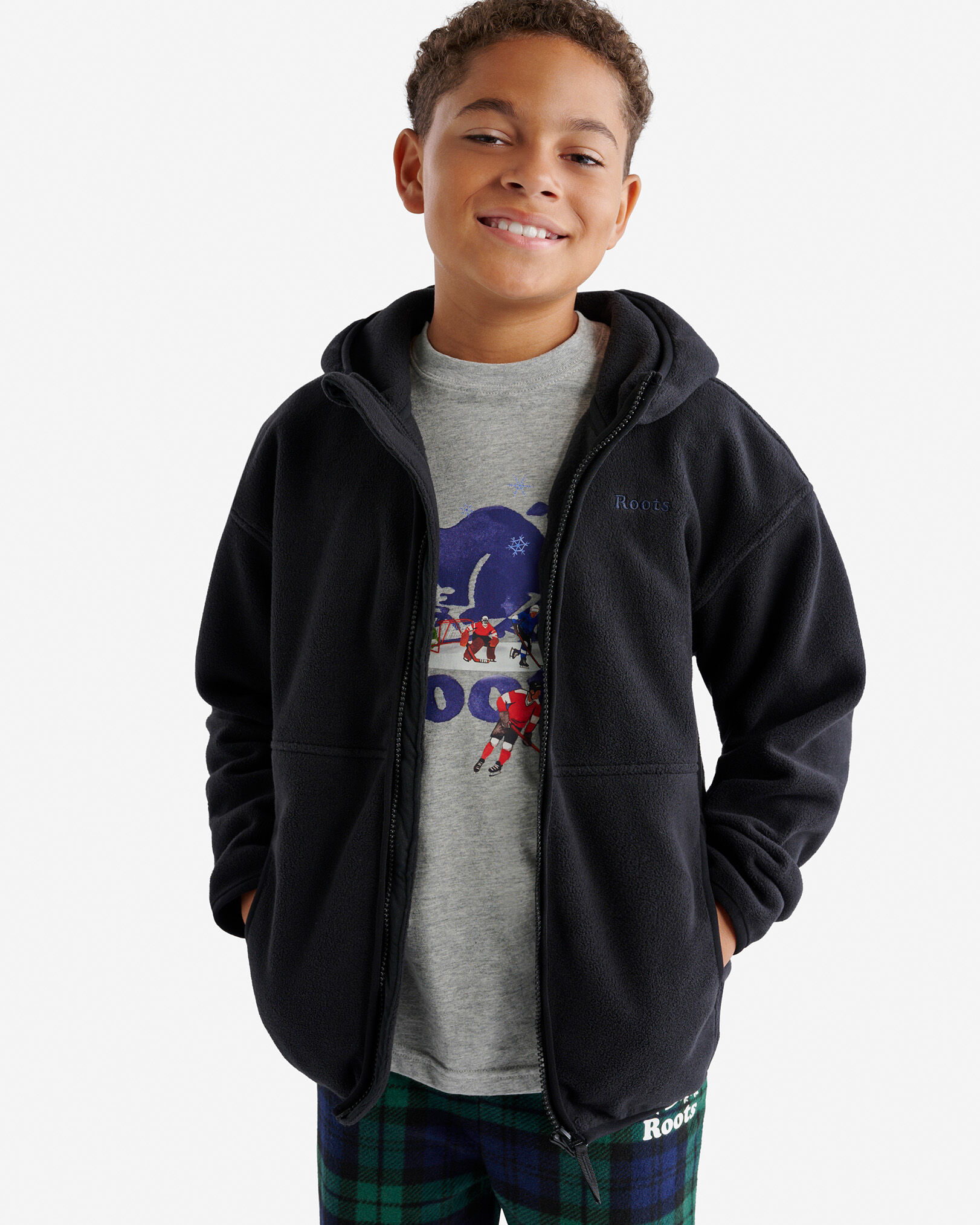 Soft Sherpa Hoodies Roots