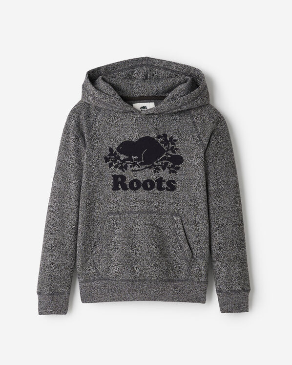 Kids Organic Original Kanga Hoodie - Charcoal Pepper