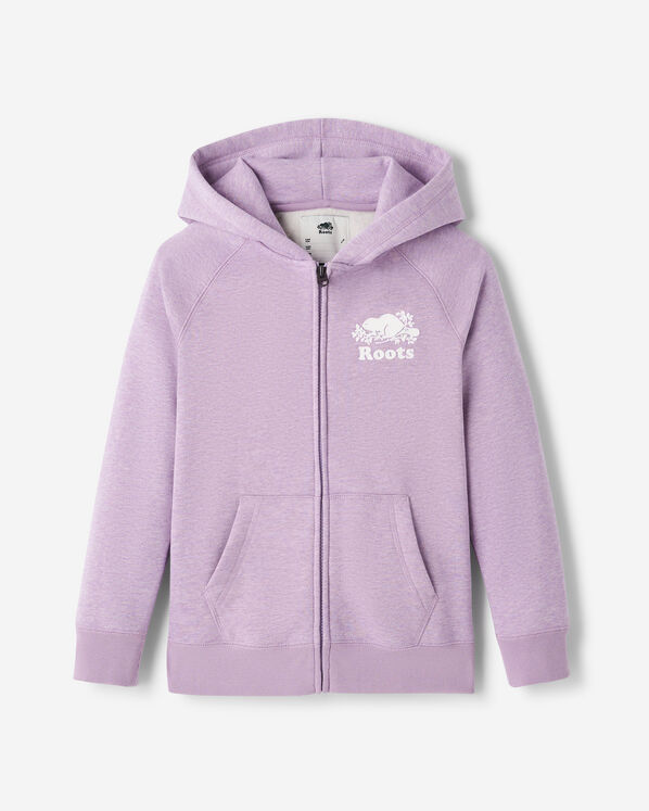Kids Original Sparkle Full Zip Hoodie - Violet Tulip Mix