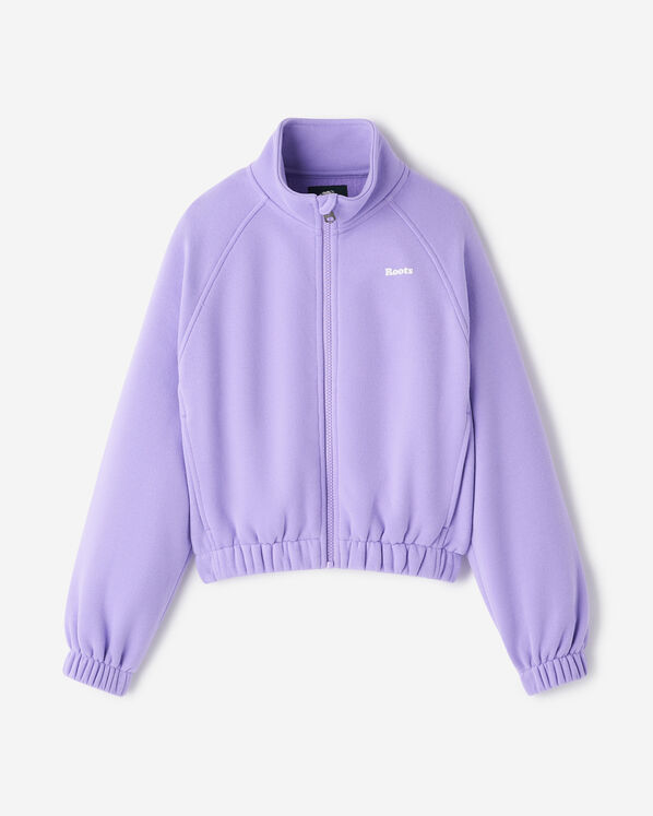 Kids Cloud Bubble Track Jacket - Violet Tulip