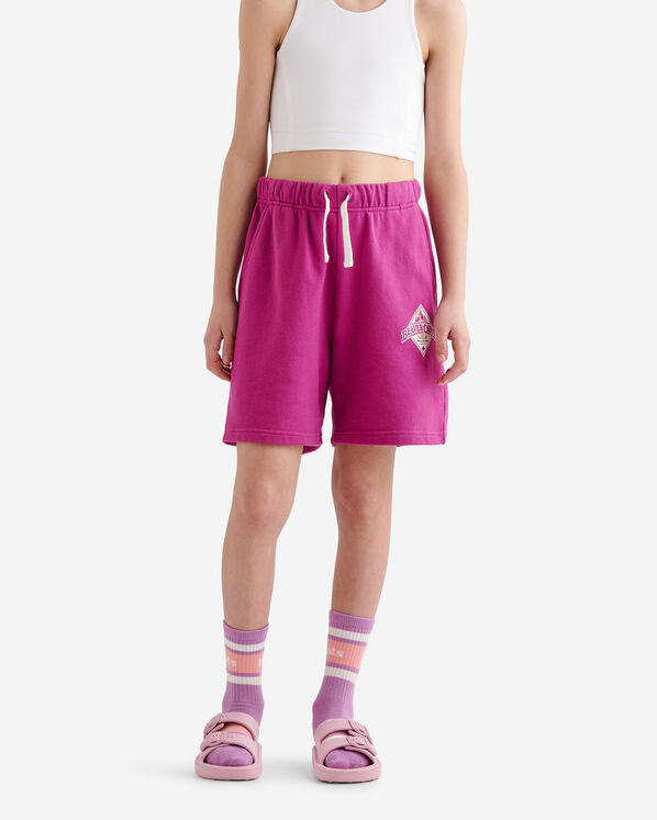 Kids Beaver Canoe Sweatshort - Wild Aster Purple
