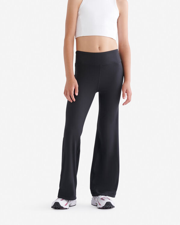 Girls Active Flare Legging - Black