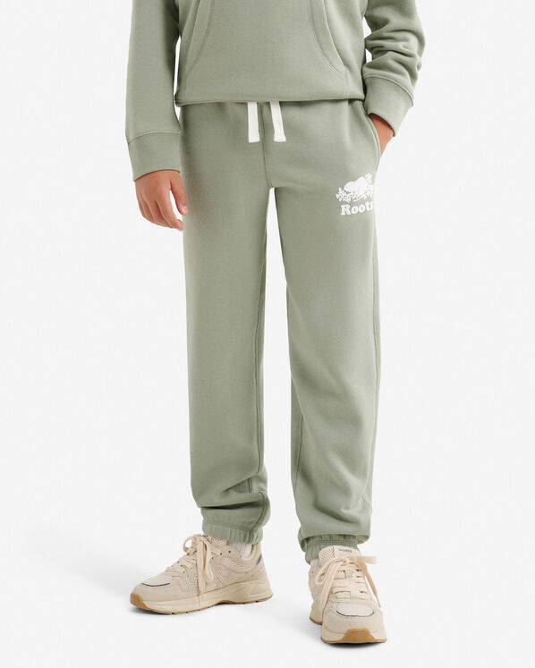 Kids Organic Original Sweatpant - Shadow Green Kids Organic Original Sweatpant - Shadow Green