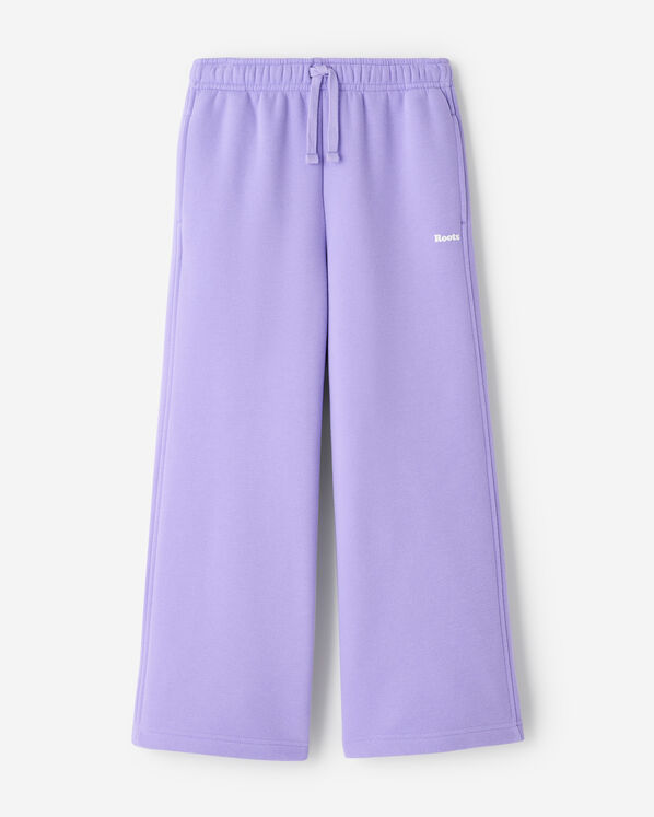 Kids Cloud Straight Sweatpant - Violet Tulip