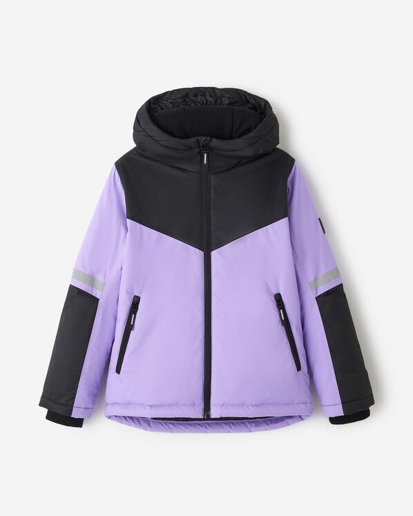 Kids Snow Jacket - Paisley Purple