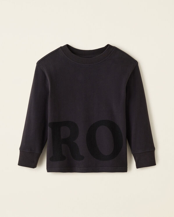 Toddler One Long Sleeve T-Shirt - Black