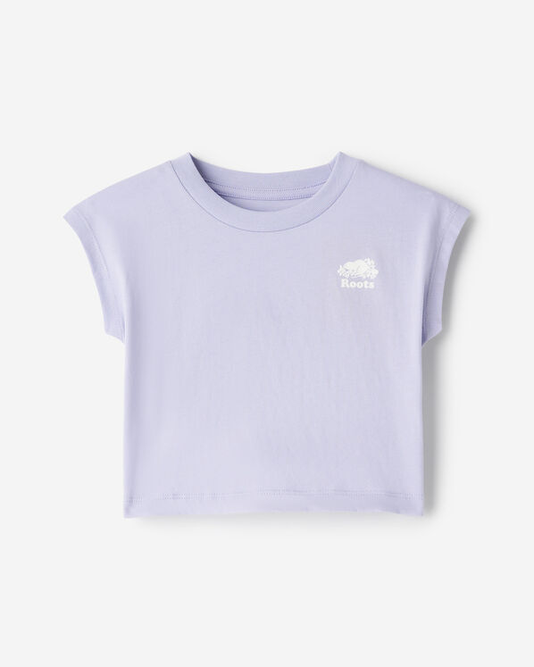 Toddler Girls Sleeveless Boxy T-Shirt