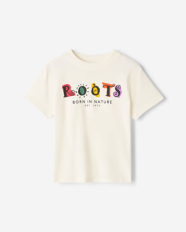 Toddler 90’s Athletics T-Shirt - Egret