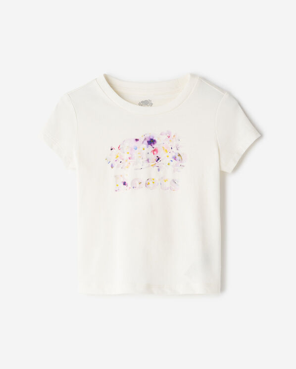 Toddler Petal Pop Slim T-Shirt - Egret