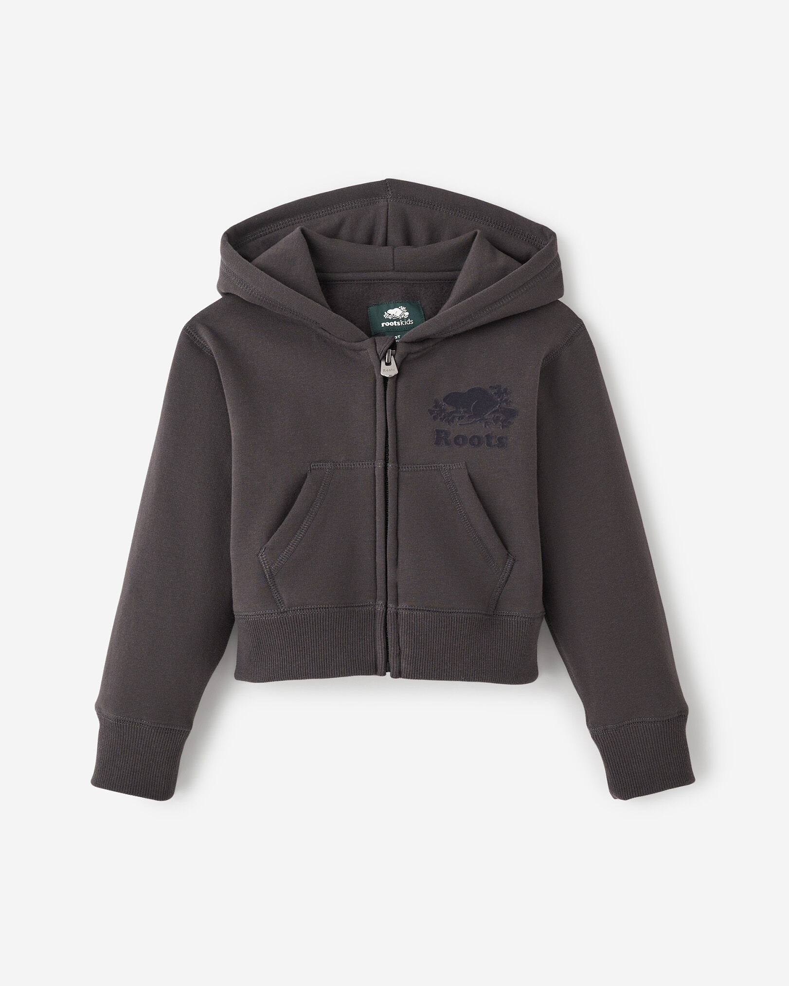 Girls Full Zip Hoodies Roots