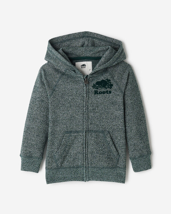 Toddler Organic Original Full Zip Hoodie - Varsity Green Pepper