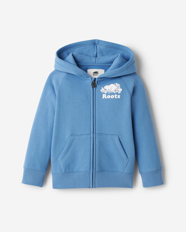 Toddler Organic Original Full Zip Hoodie - Gulf Blue Toddler Organic Original Full Zip Hoodie - Gulf Blue