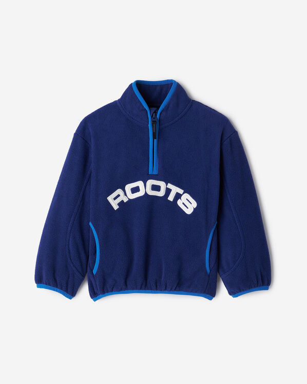 Toddler Active Microfleece Half Zip - Beacon Blue