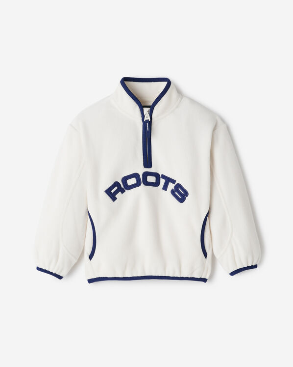 Toddler Active Microfleece Half Zip - Egret