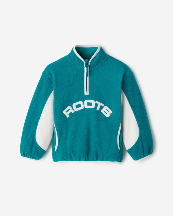Toddler Active Microfleece Half Zip - Tropical Teal