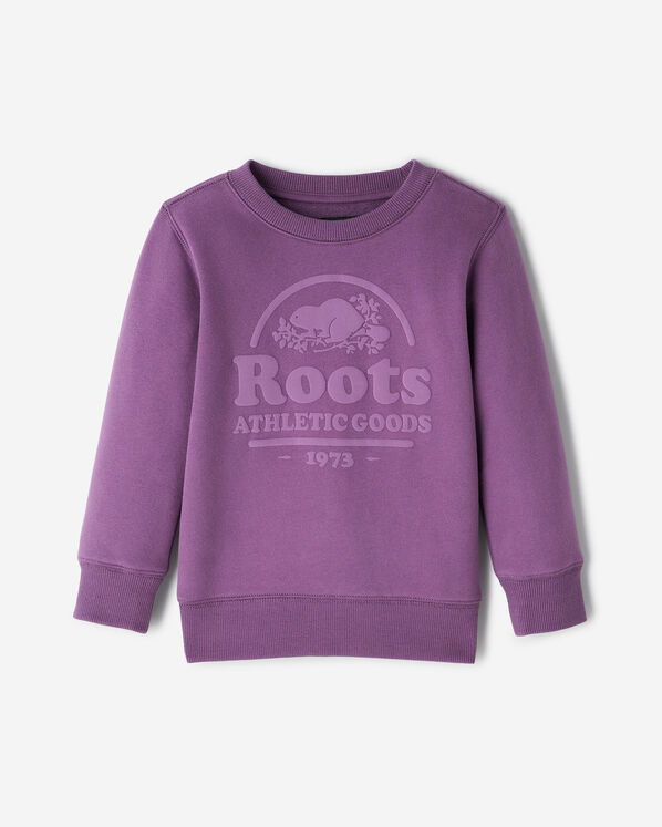 Toddler Heritage Beaver Crew Sweatshirt - Grape Jam Toddler Heritage Beaver Crew Sweatshirt - Grape Jam