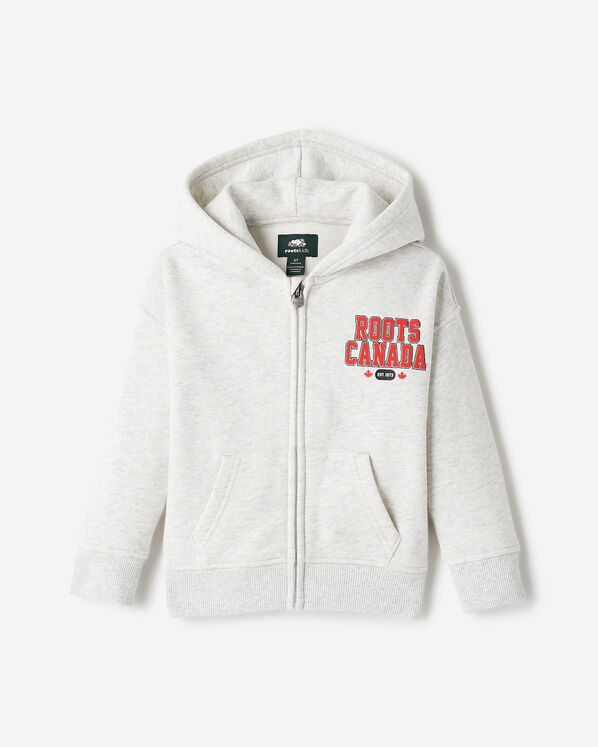 Toddler Northern Roots Full Zip Hoodie - White Mix