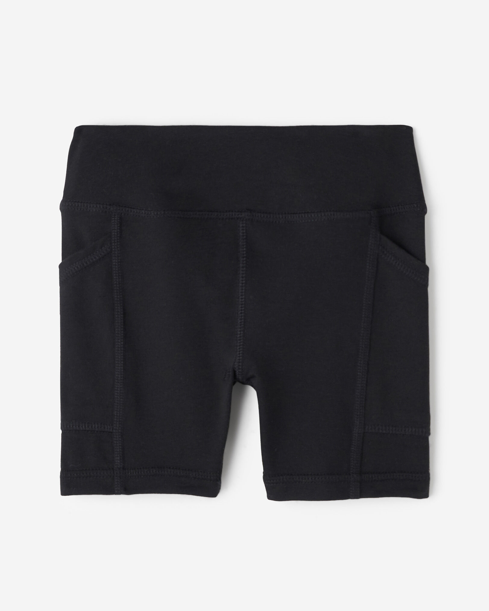 Girls knee length shorts online