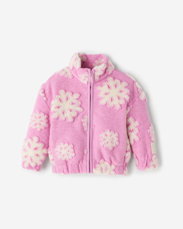 Toddler Creekside Shearling Fleece Jacket - Orchid Bouquet