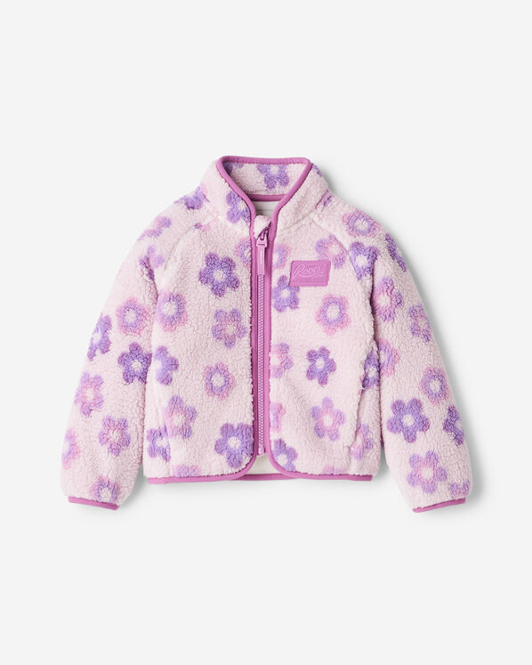 Toddler Girls Petal Pop Shearling Jacket