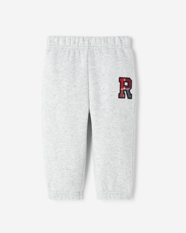 Baby Plaid Applique Sweatpant
