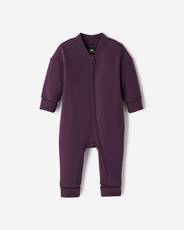 Baby One Romper - Purple Plum