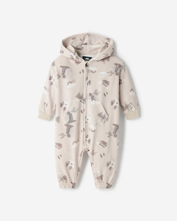 Baby Nature Playground Romper - Faded Khaki