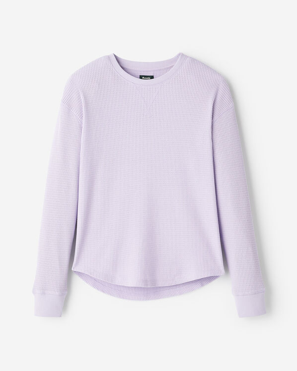 Waffle Long Sleeve Top