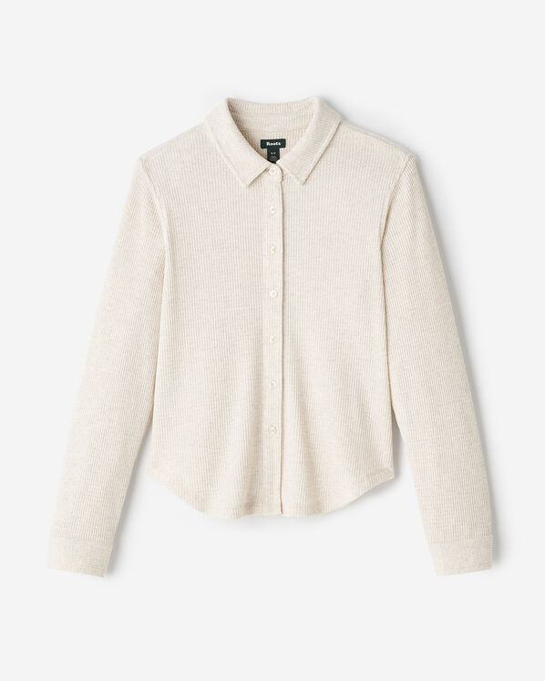 Waffle Shirt - Oatmeal Mix