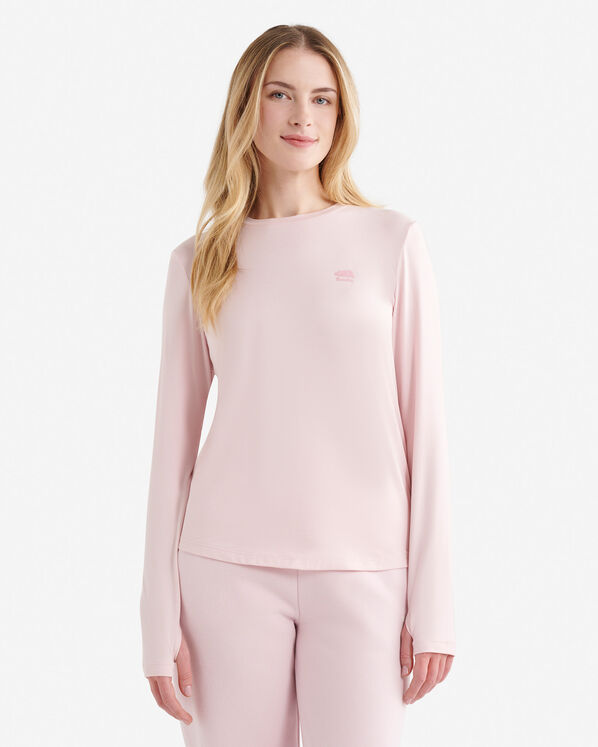 Renew Knit Classic Long Sleeve Top - Pink Lily Mix