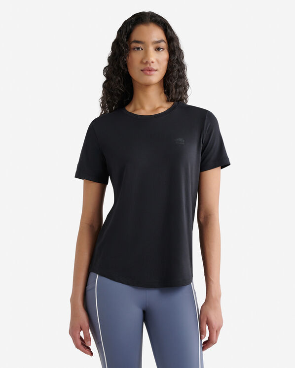 Renew Knit Classic Short Sleeve Top - Black