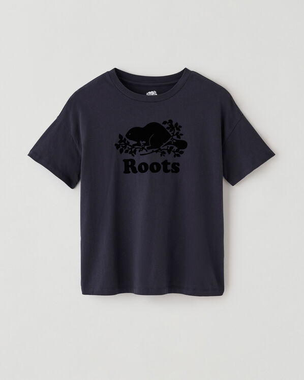 Womens Organic Relaxed Cooper T-shirt - Graphite