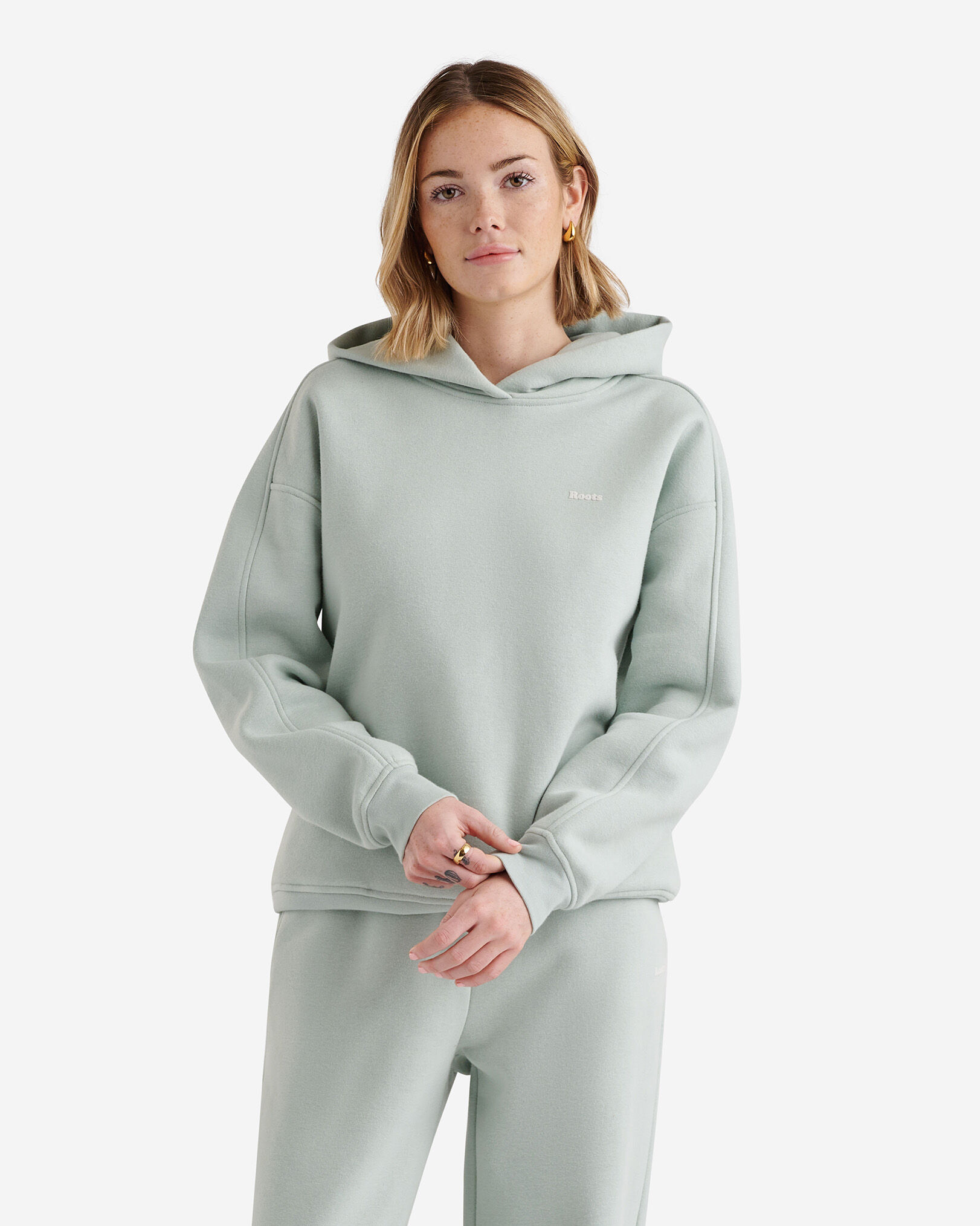 Fleece cotton hoodie hot sale