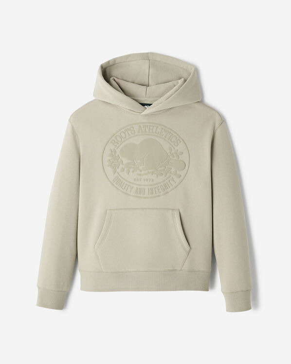 Womens Heritage Beaver Hoodie - Abbey Stone