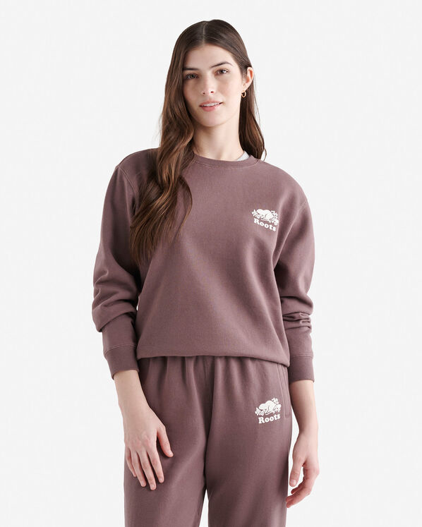 Organic Cooper Relaxed Crew - Desert Mocha