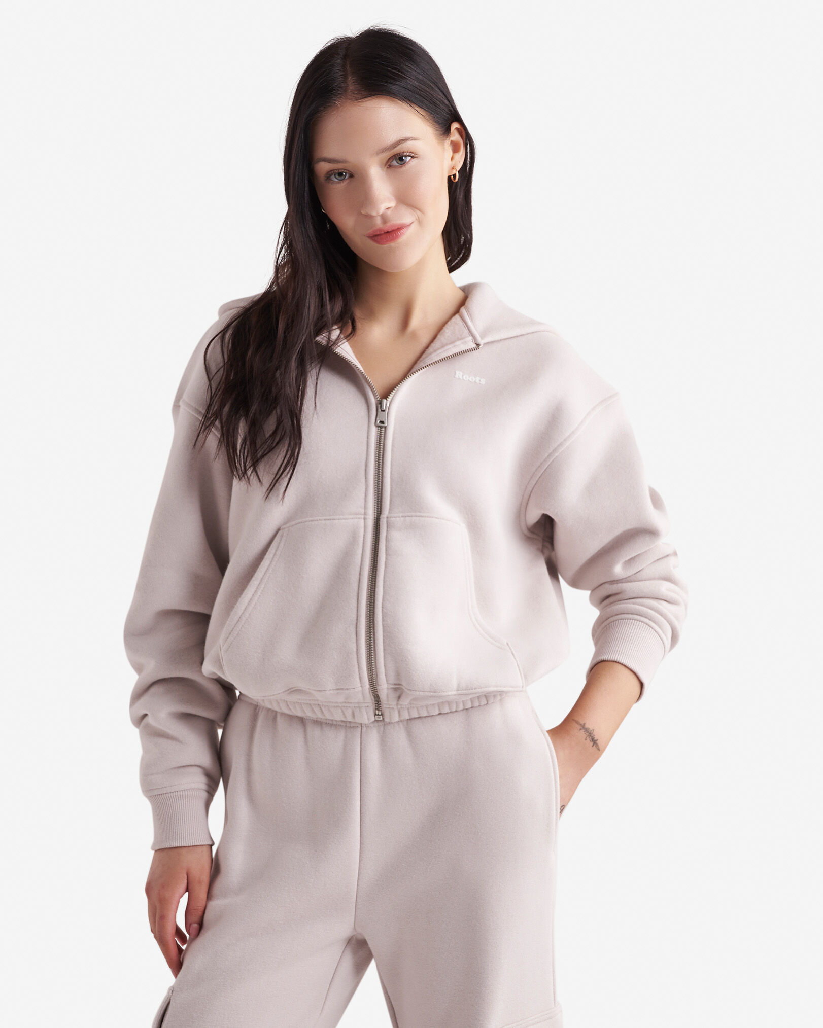 【JEMUT】23SS★ Ark Rolling Overfit Napping Hood Full Zip Up Jackets | Roots