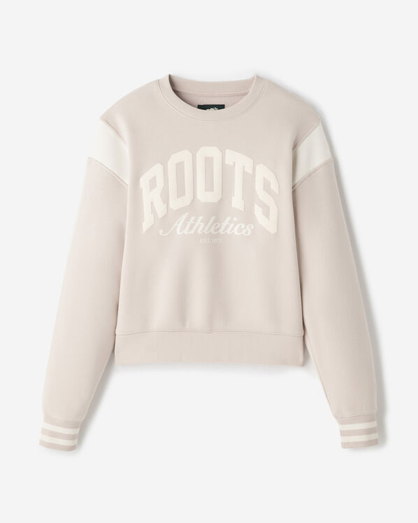 Roots Arch Varsity Crew - Silver Cloud