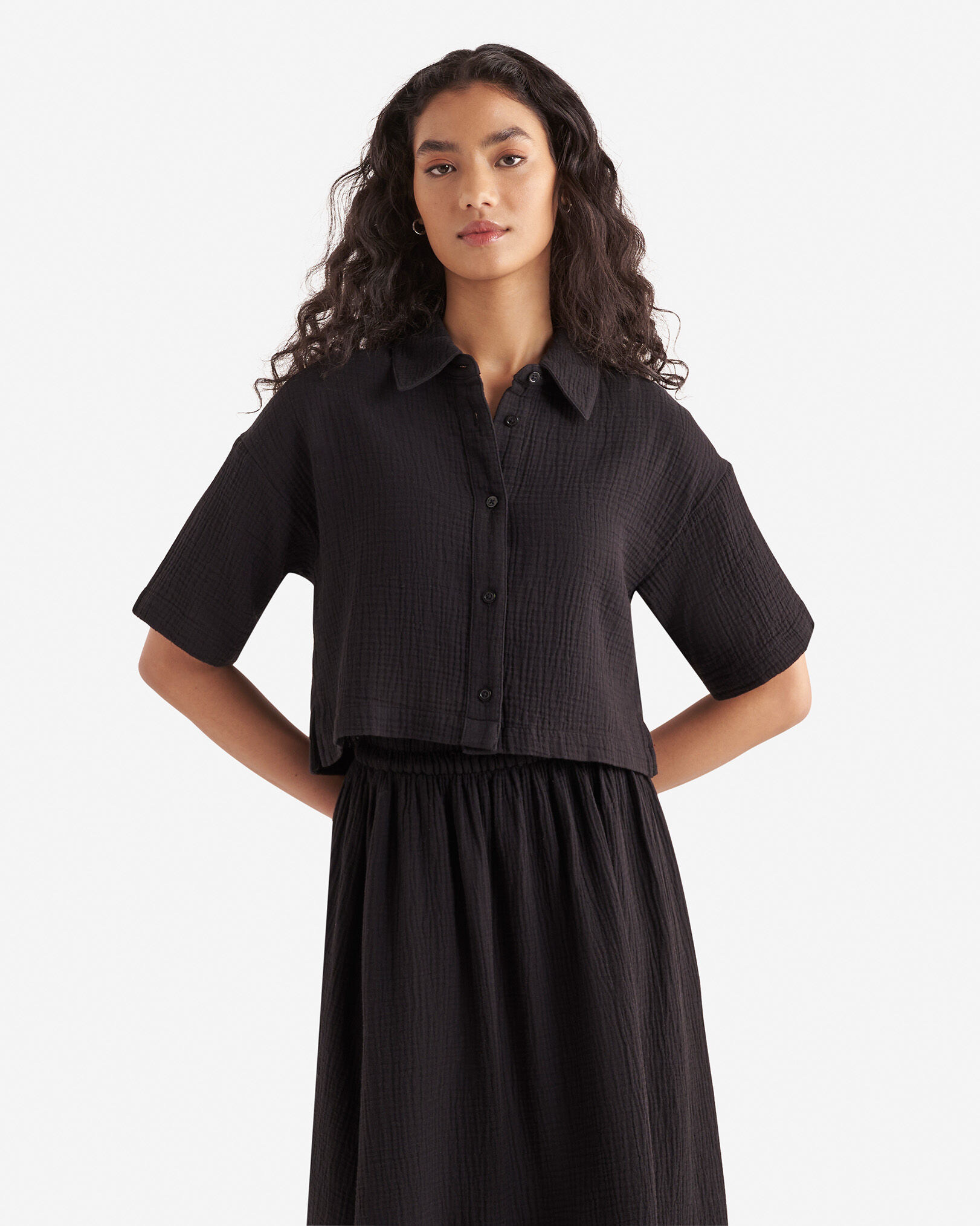 トップス gauze shirts Cotton Gauze Shirt | Gap