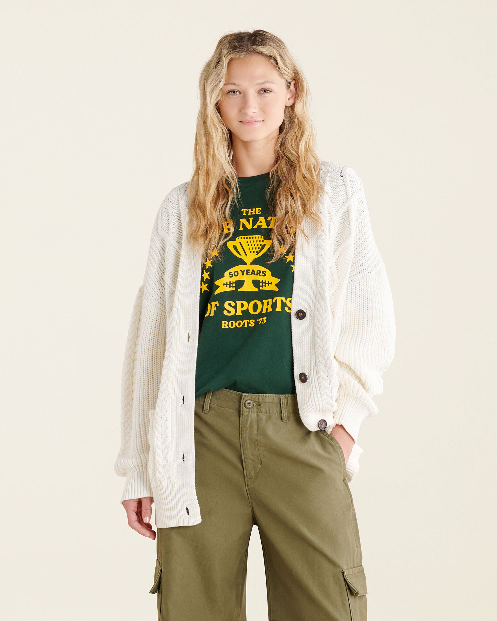 Cotton 2025 knit cardigans