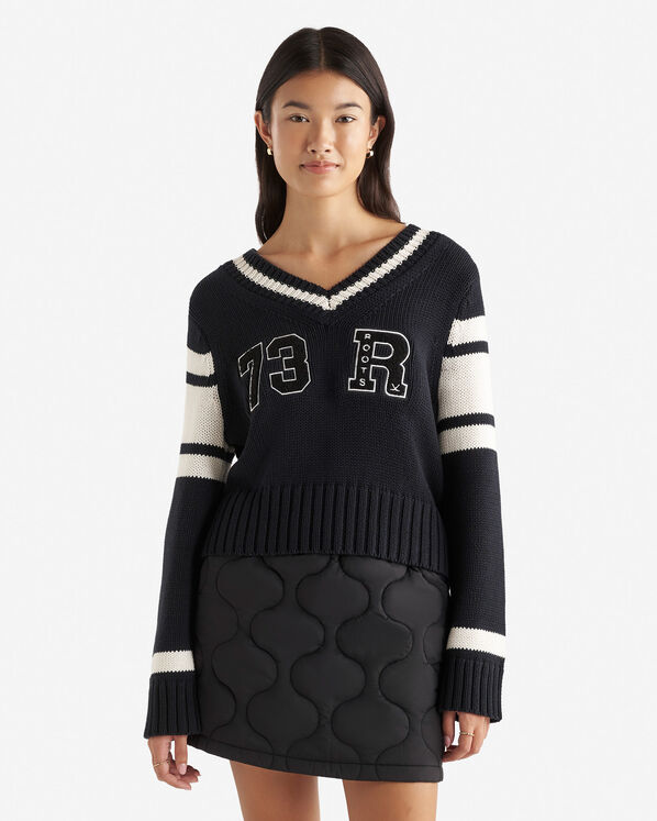 Slapshot Cropped Sweater