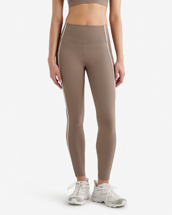 Restore Stretch Piped Legging - Falcon Brown
