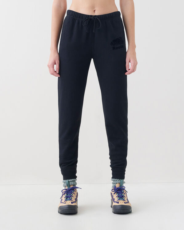Organic Original Slim Cuff Sweatpant - Black