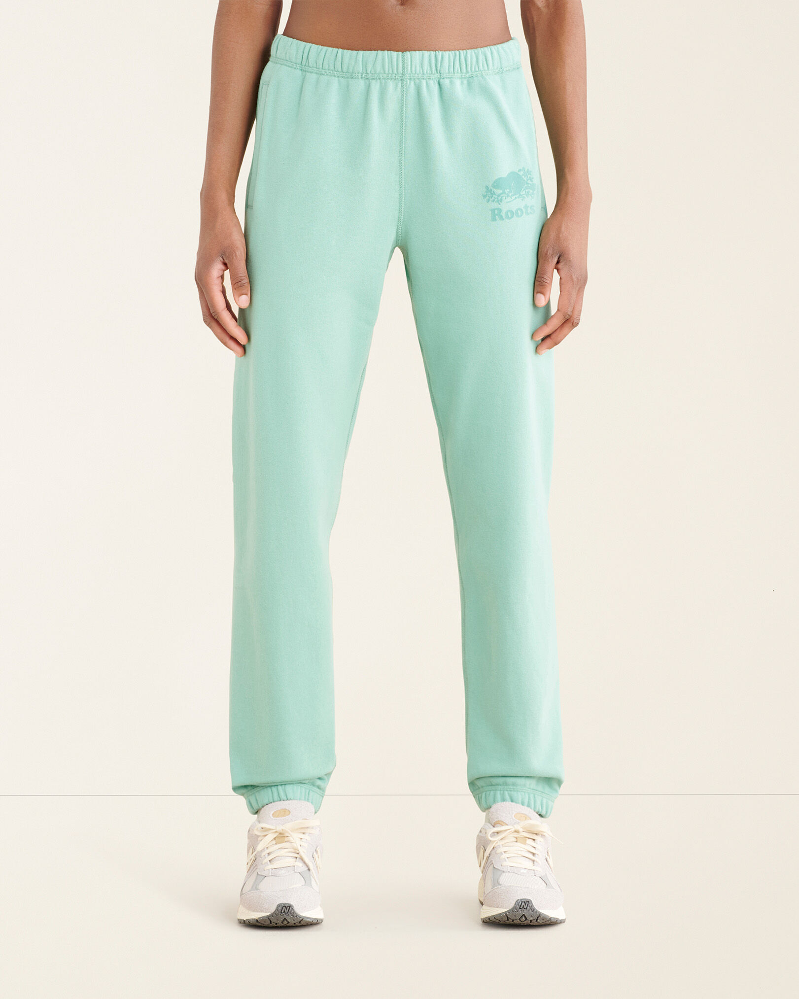 Open hem joggers womens online