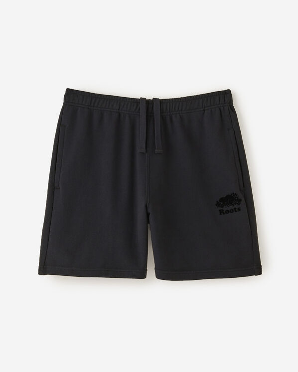 Organic Cooper High Rise Sweatshort 6 Inch - Black